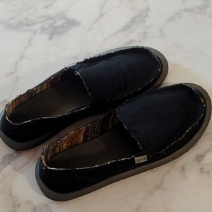 Women's Sanuk Donna Hemp Shoes size 7